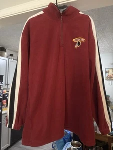 Vintage Redskins 1/4 Zip-Up Sweater Size XL - Picture 1 of 3