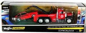 Maisto Design Elite Transport 1953 B-61 Mack & 1971 Chevrolet Vega - Picture 1 of 1