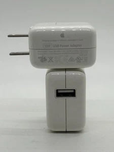 OEM Genuine Original Apple iPad 10W USB Wall Charger Power ADAPTER - Picture 1 of 1