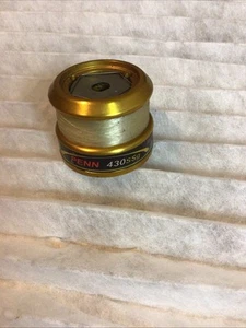 Vintage Penn 430SSg Spinfisher Spinning Reel Spare Spool assembly Made in USA - Picture 1 of 3