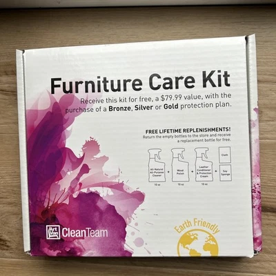 Art Van Clean Team Furniture Care Kit NEW Earth Friendly Leather & Wood Cleaner - Image 1 of 4