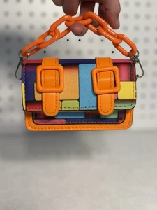 Mini bolso de mano multicolor  - Imagen 1 de 10