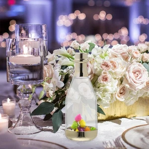 12 Pcs Bottle Shaped Candy Box for Wedding Clear Bottles Party Favors Boxes - Picture 1 of 10