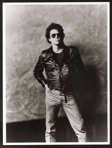 FOTO ORIGINALE LOU REED ANNI 80 PUNK HARD ROCK GLAM POP - Picture 1 of 1