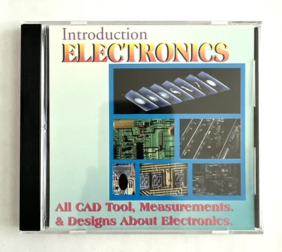Introduction To Electronics CD-ROM All CAD Tool, Measurements & Designs PSM USA - Image 1 of 3