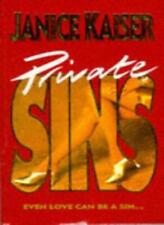 Private Sins By Janice Kaiser. 9781551660240