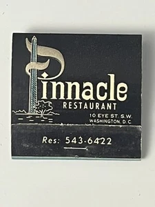 Vintage Pinnacle Restaurant Guv’nor’s Grill Matchbook New Old Stock - Picture 1 of 9