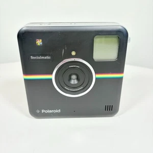 Polaroid Socialmatic Zink Instant Print Smart Camera BLACK - Spares or Repairs - Picture 1 of 10