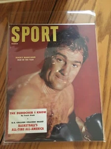 FM3-47 SPORT Magazine ROCKY MARCIANO BOXING MARCH 1955 - Picture 1 of 1