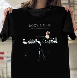 Roxy Music For Your Pleasure Baumwolle schwarz alle Größen Unisex T-Shirt BTN099 - Bild 1 von 3