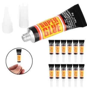 New Quick Dry Super Glue fix Clear Liquid Plastic Glass Welding compound repair - Picture 1 of 2