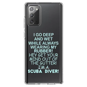 Funda Transparente para Galaxy Note I Go Deep & Wet Usando Goma Buceo - Imagen 1 de 7