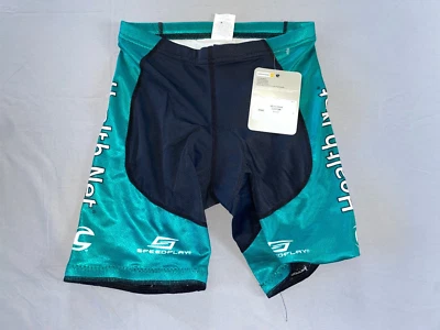 Pantalones Cortos de Ciclismo Cannondale Unisex RS Tri Personalizados. Gráficos Health Net. Talla S, nuevo con etiquetas Foto 1 de 2