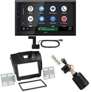 JVC KW-M595DBT Android Auto CarPlay Digitalradio Einbauset für Isuzu D-Max 2 - Bild 1 von 1