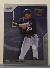 2001 Donruss Signature Series Signature Proof #109 Phil Nevin #55/175