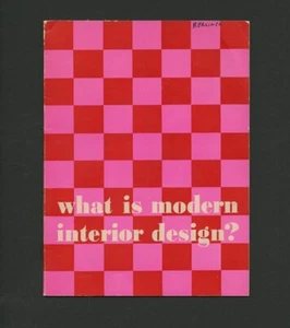 1953 Edgar Kaufmann MODERN INTERIOR DESIGN MoMA Girard JUHL Knoll EAMES Lescaze - Picture 1 of 8