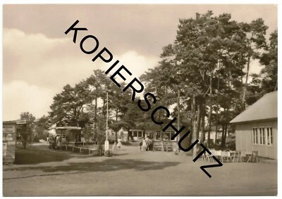 GLOWE (Rügen) – Der heutige Kurplatz im Jahr 1969 - Bild 1 von 2