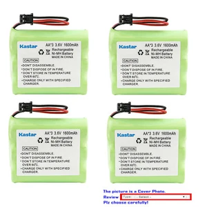 Kastar Ni-MH Battery Replace for Radio Shack TAD-733 TAD-734 TAD-749 TAD-794 - Picture 1 of 9