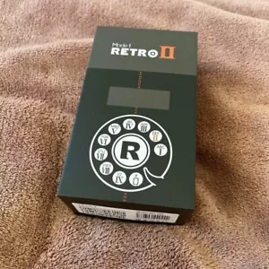 FREETEL MODE1 RETRO II BLACK Android flip Smart Phone - Unlocked Brand New - Picture 1 of 5