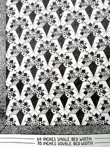 254 Vintage LW OLD FASHIONED NOSEGAY QUILT Pattern To SEW (Reproduction) - Picture 1 of 1