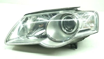 FARO CONDUCTOR IZQUIERDO VOLKSWAGEN PASSAT B6 2006-2010 LUZ HALÓGENO HALO LÁMPARA OEM Foto 1 de 4