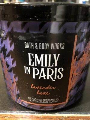 Bath & Body Works Emily In Paris Lavender Luxe 3-Wick Scented  Candle 14.5 Oz  - Image 1 of 4