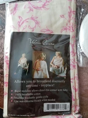 Cubiertas de ubre Estampado Laila Almohadillas para el pecho Bandas de leche Pulsera de lactancia Rosa Niña Foto 1 de 4