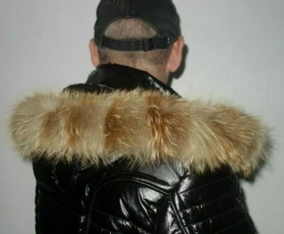 Fuchs Pelz Kapuze Besatz Echt Fellkragen Rotfuchs Pelzkragen Jacke Parka Schal - Bild 1 von 4