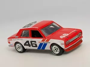 Hot Wheels Premium 2011 Vintage Racing BRE Datsun 510 #46 Red/White - Picture 1 of 8