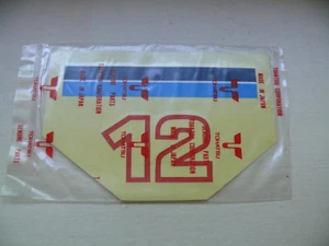 1 OEM Tohatsu Hood / Engine Cover Marker Decal, 12 hp, 364-67536-0 Sticker - Bild 1 von 2