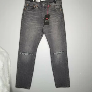 Levi's Justin Timberlake Fresh Leaves 502 Taper Fit Jean Black Men Size 33x34 - Picture 1 of 11