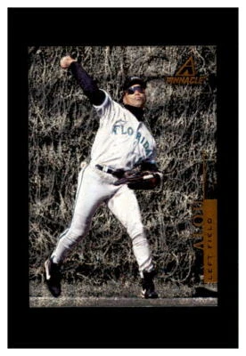MOISES ALOU BASEBALL CARD 1998 PINNACLE MUEUM COLLECTION  #PP20 FLORIDA MARLINS - Image 1 of 2