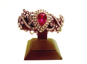 Hurrem/Roxelana Sultan's Ruby/ Sapphire/ Emerald Bracelet With Rhinestones - Picture 1 of 7