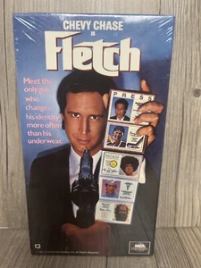 Fletch (VHS) New Sealed Watermark Stamp On Back With Protective Case - Picture 1 of 5