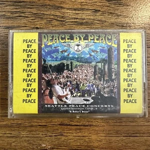 Peace By Peace Seattle Peace Concerts Vol. 1 Cassette Tape Rock Compilation 1994 - Picture 1 of 5