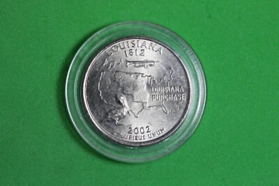 Louisiana - 2002 Denver Mint - State Quarter P00332 - Image 1 of 2
