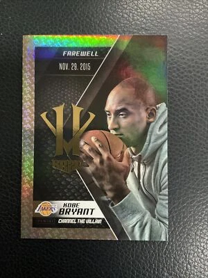 2015-16 Panini HeroVillain Kobe Bryant Gold 24 Holo Parallel #21 Farewell Lakers - Image 1 of 2
