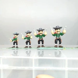 Cowboy Bandit Group HO 1:87 miniature figure not preiser - Picture 1 of 4