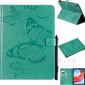 Embossed Smart Flip Leather Stand Case Cover For iPad 5th 6th Gen/Mini/Air/Pro - Picture 1 of 45