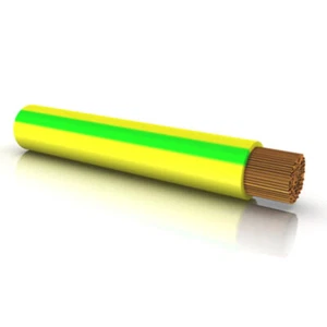 Cable unipolar H07Z-K sección 16 mmq Amarillo/Verde - Picture 1 of 1
