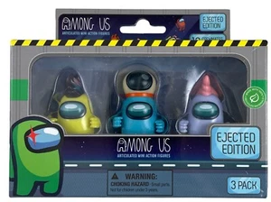 Among Us Ejected Edition minifigures confezione da 3 figure Toikido 2023 nuovo con scatola - Foto 1 di 5