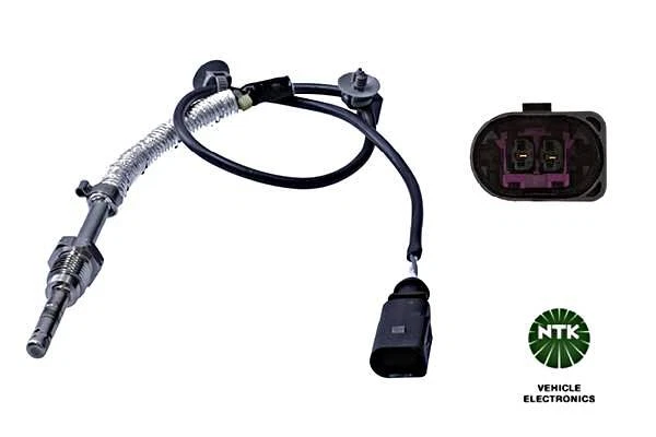 Sensor de temperatura de gases de escape NGK/NTK negro para AUDI A4 A5 08-17 03L906088AG Foto 1 de 1