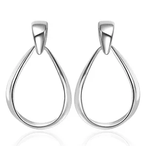 925 Sterling Silver Dangle Chandelier Stud Pierced Earrings L160 - Picture 1 of 6