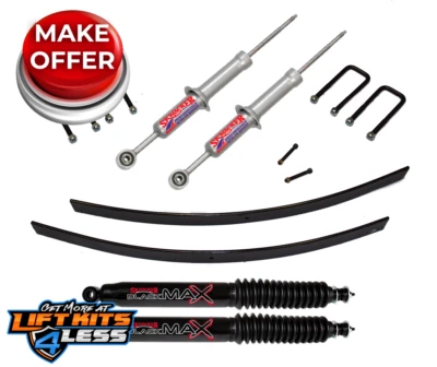 Skyjacker TTU30STK-B Kit de elevación de 3" con amortiguadores negros máximos para Toyota Tundra 2000-06 4x4 Foto 1 de 2