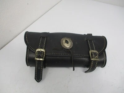 Gabeltasche Leather - Black Plastic Yamaha XV535 Virago 2YL 88-00 (98) - Image 1 of 4