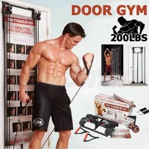 Tower 200 Door Gym Body TRX Workout Set By JAKE Strength Resistance Training - Picture 1 of 12