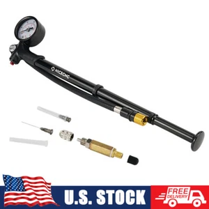 Air Shock Fork Pump Nitrogen Needle Fill Tools Kit for Harley ATV UTV Motorcycle - Picture 1 of 12