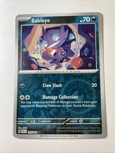 Sableye 107/162 - Sv05: Temporal Forces Reverse Holo (NM) - Picture 1 of 2