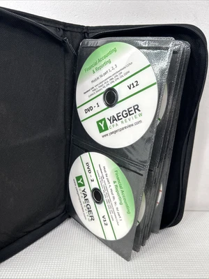 Yaeger CPA Review 4 DVD Series Financial Accounting & Reporting Regulation ++ Foto 1 de 4