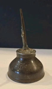 Antike Ford Schrift geprägte Öler Ölkanne - Bild 1 von 8